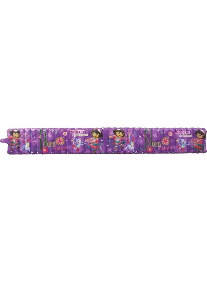 DORA the EXPLORER Nickelodeon Dora The Explorer Inflatable Safety Bathtub Bumpers, Purple 