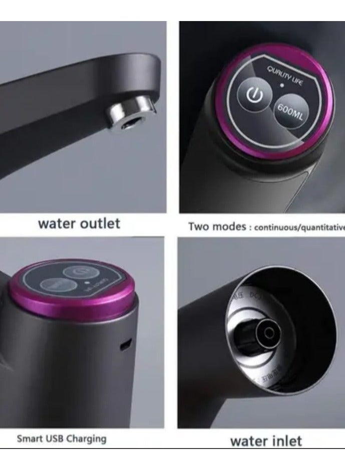 سكاي تاتش مضخة موزع مياه ذكية أوتوماتيكية ذكية USB شحن عالي السرعة لتصريف المياه الكمية - Image 4