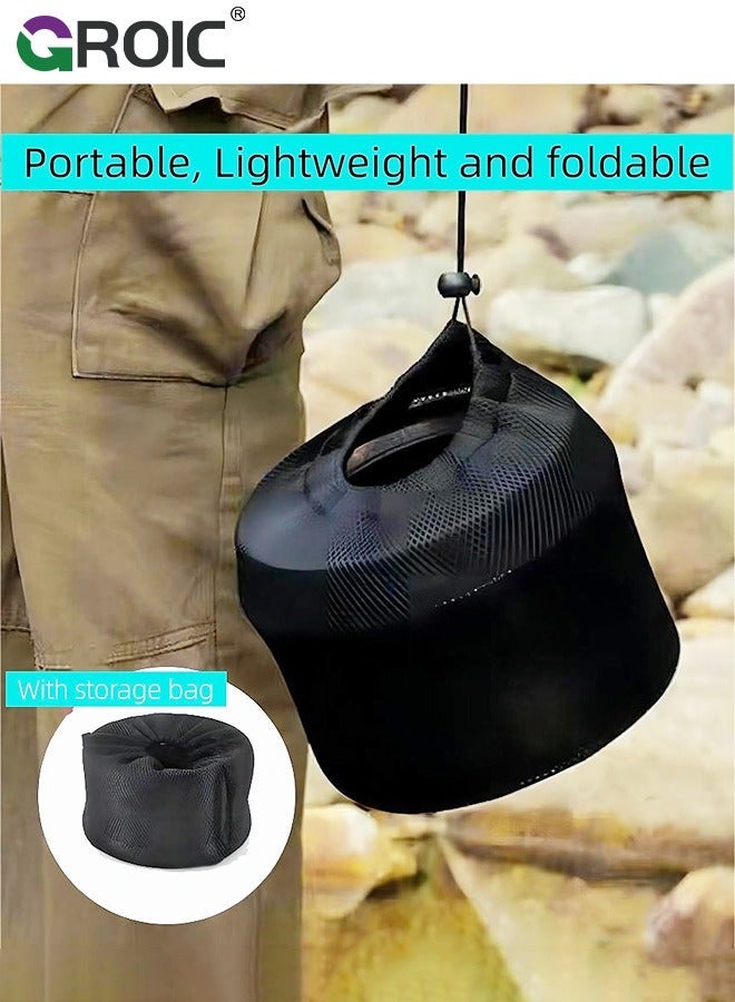 GROIC Camping Wood Stove, Portable Mini Backpacking Stove for Outdoor Hiking Traveling Picnic BBQ with Storage Bag - Image 5