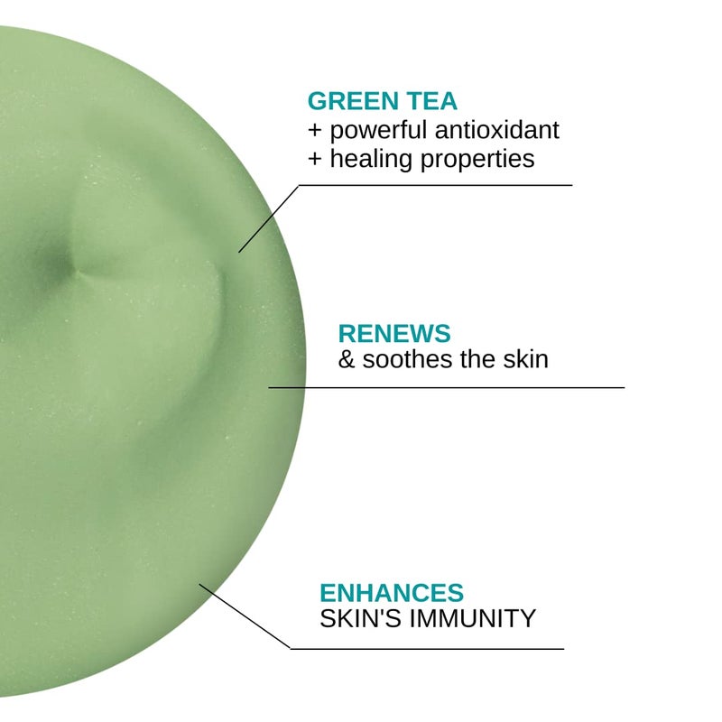 Bodipure Green Tea Body Mud Mask for Body Rich in Powerful Antioxidants to Fight Free Radicals Spa Quality Skin Rehydrating Treatment 16 Ounce - Image 4