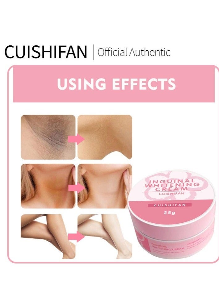 SKAT Skin Whitening Cream for Body - Vitamin C Formula, Suitable for Neck, Armpits, Elbows, Inner Thighs & Knees - Image 3