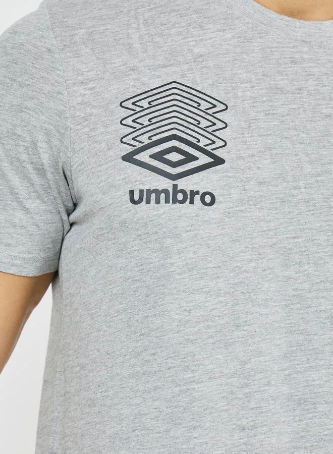 umbro Terrace Graphic Regular Fit T-Shirt with Short Sleeves