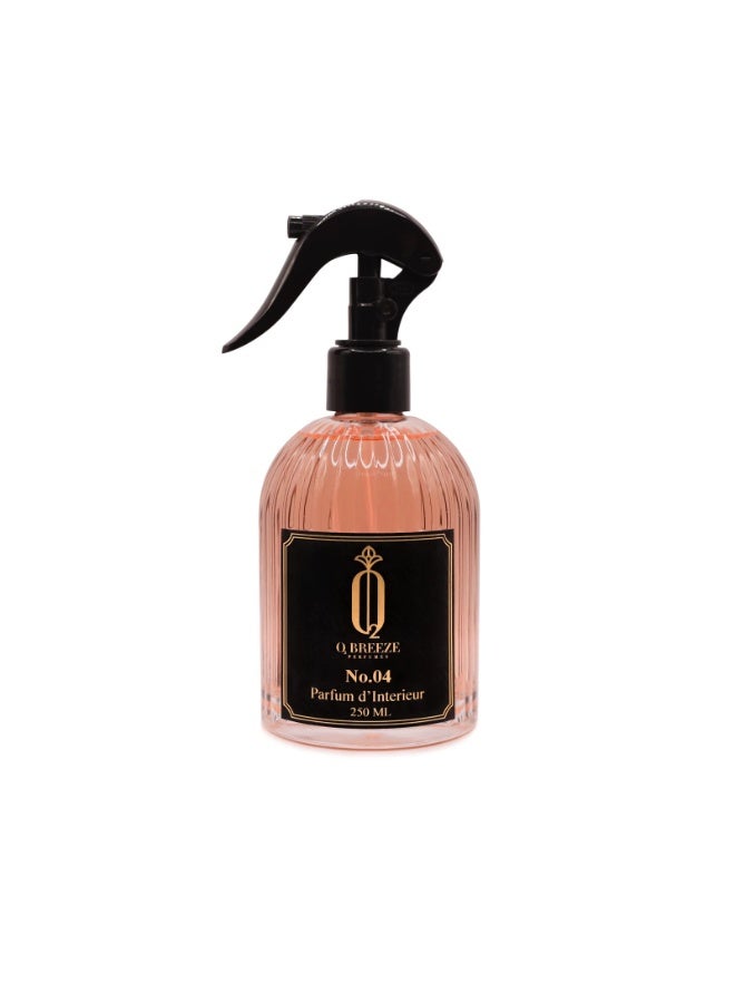 BREEZE PERFUMES بخاخ معطر هواء 250 مل | منزل، غرفة ومكتب | انتعاش فاخر طويل الأمد | رقم 04 - Image 1