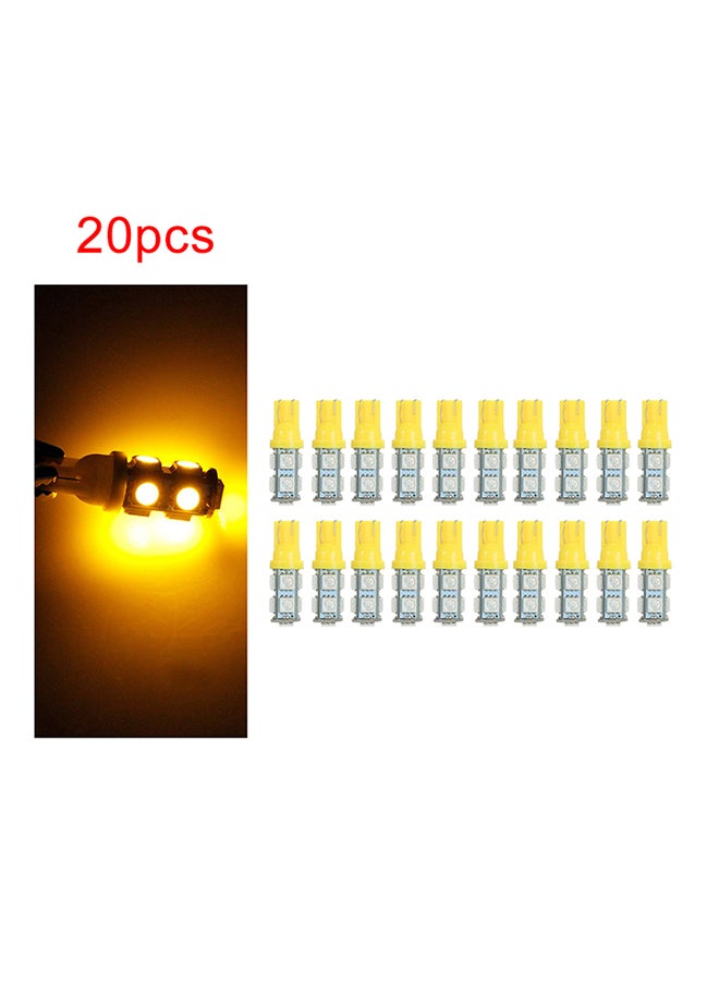 إسكدنيا مجموعة مصابيح خلفية للسيارة مكونة من 20 قطعة