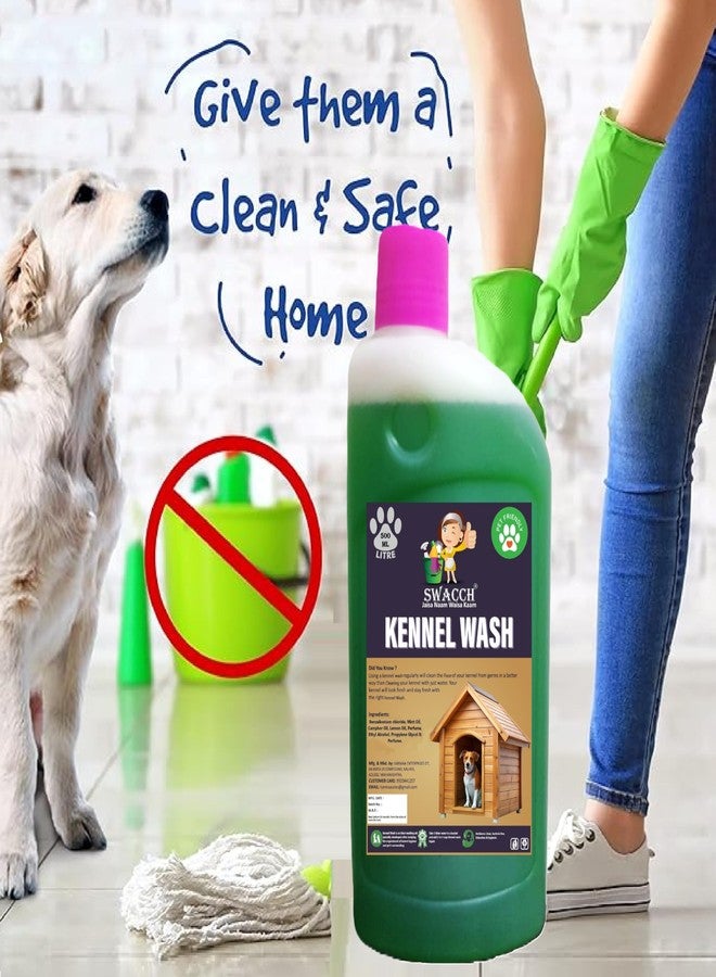 swacch Kennel Wash (500ml) Mogra I Pet Stain & Odour Remover I Pet Floor Cleaner Liquid I Dog and Cat Friendly - Image 3
