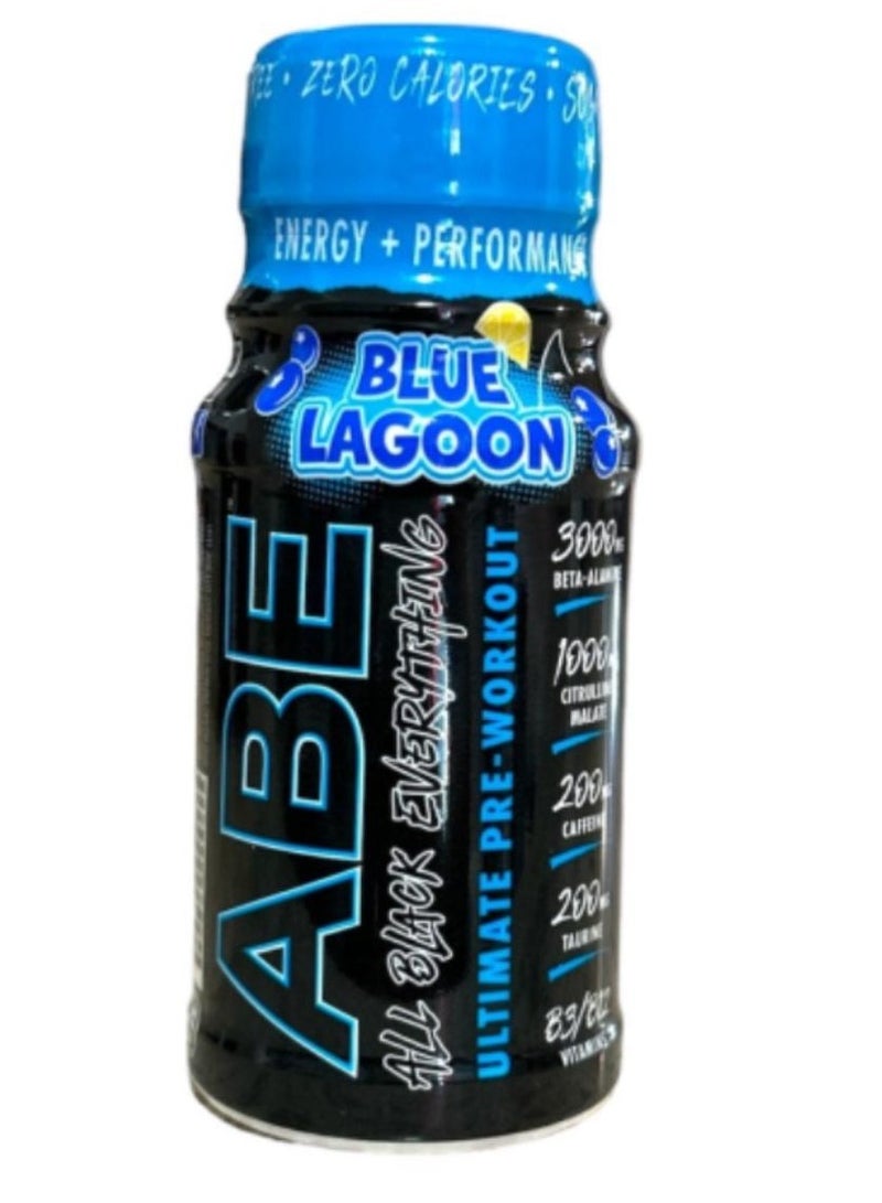 Applied Nutrition Abe Ultimate Pre Workout Shot Blue Lagoon  Flavour 60Ml Pack Of 12 - Image 2