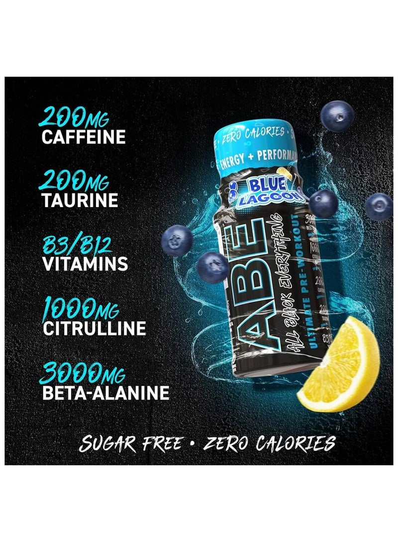 Applied Nutrition Abe Ultimate Pre Workout Shot Blue Lagoon  Flavour 60Ml Pack Of 12 - Image 3