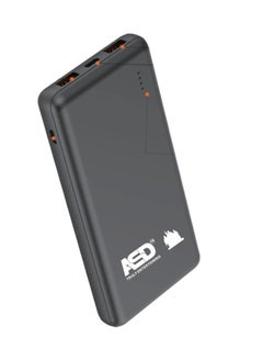 ASD-79 12000mAh Lithium-Polymer Power Bank with Dual USB Output – Universal Compatibility for iOS & Android Devices