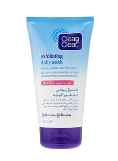 CLEAN & CLEAR Clean & Clear Exfoliating  Daily Wash Oil Free 150Ml  - Image 1