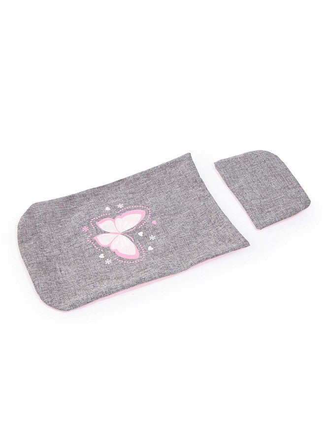 Bayer Dolls 4-in-1 Toy Baby Doll Pram Stroller Cosy Set - Dolls Up to 18" (Pink/Grey) - Image 3