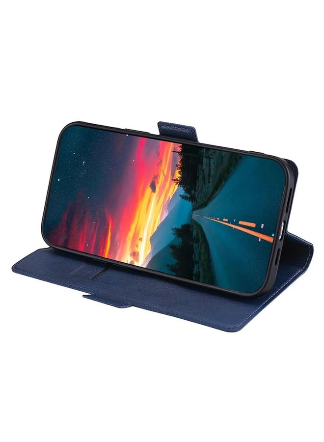 اس-توب جراب لهاتف Redmi Note 14 Pro 5G، جراب هاتف جلدي رفيع للغاية مع مشبك جانبي قابل للطي أفقيًا - Image 4