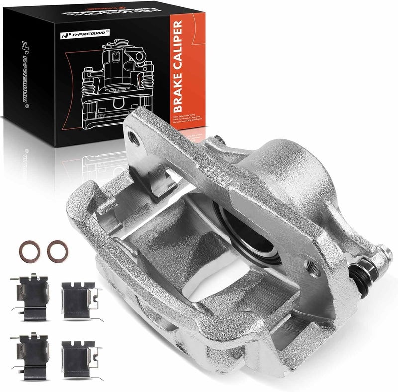 A-Premium Disc Brake Caliper with Bracket for Toyota Camry 2000-2001 and Sienna 1998-2000 - Front Left Driver Side - Image 1