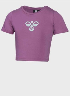 Hummel Kids Monteresso Cropped T-Shirt  - Image 4