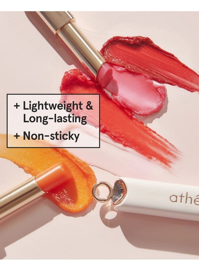 ATHÉ Authentic Lip Balm 03 AWESOME (Tinted), Lightweight Wear & Plumping Lips without Stickiness, Moisturizing & Nourishing Plant-Based Vegan Chapstick for Dry, Petrolatum Free, Cruelty-Free - Image 3