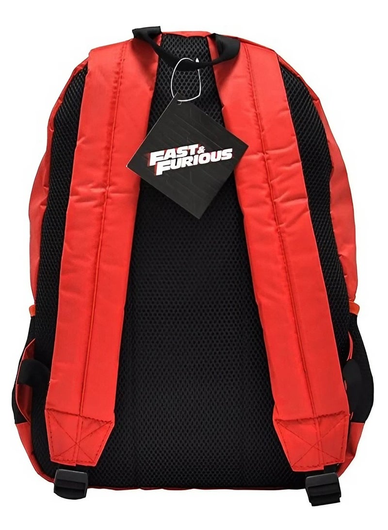فاست أند فيوريس حقيبة ظهر كاجوال أنيقة - حقيبة سفر مقاس 16 بوصة، كمبيوتر محمول، مدرسة، وحقيبة مقاومة للماء - Image 3