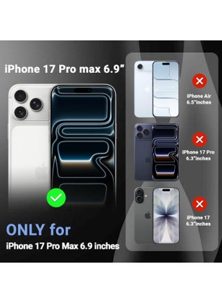 Magnetic Case for iPhone 17 Pro Max Magsafe Cover, Shockproof Protection, Anti-Yellow & Anti-Scratch - view 2