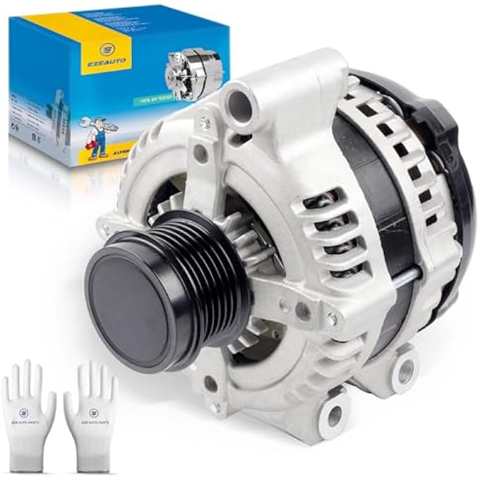 E EZEXPREZE Ezexpreze Alternator Compatible with Chrysler 200 11-14, Town & Country alternator 11-16 & Dodge Avenger 11-14, Grand Caravan 11-20, Journey 11-19 & Ram C/V & VW Routan, V6 3.6L,11570N, 11570 - Image 1