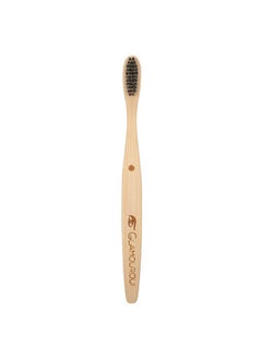 Adult Bamboo Manual Toothbrush Ultra Soft Bristles With Protection Move ||C-Curve ||Anti-Bacterial And Biodegradable ||Organic Smooth Bamboo Tooth Brush (Pack Of 1),Brown - pzsku/ZAE8F8F113D664FB72FBCZ/45/_/1735566934/58af7038-d41c-4421-94d6-b1ac84cce558