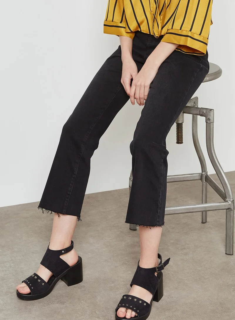 TOPSHOP Cropped Jeans