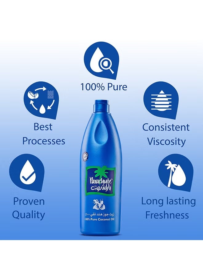 Parachute 100% Pure Coconut Oil 200ml - Image 3
