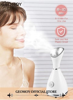 Geomoy Facial Steamer One Touch Operation 50ml Capacity Rapid Mist In 15sec Warm Mist Humidifier Atomizer  - Image 5