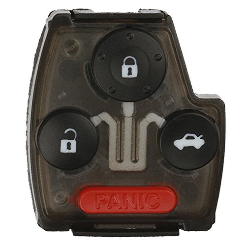 KeylessOption Keyless Remote Uncut Key Fob Shell Button Pad With Chip Slot For OUCG8D-380H-A - Image 3