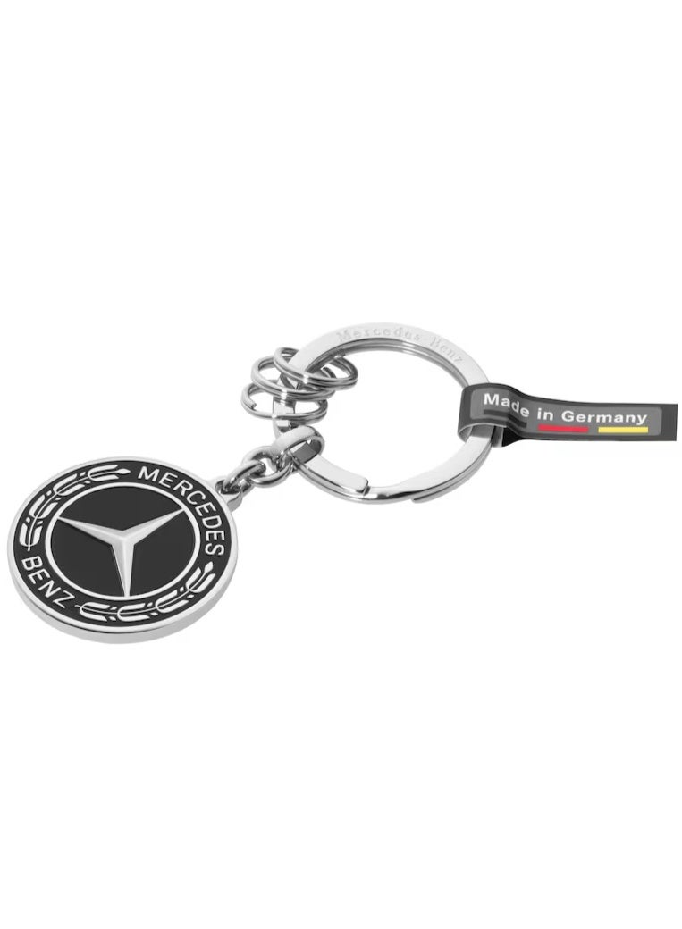 Mercedes-Benz Key ring, Untertürkheim, Black and Silver - Image 4