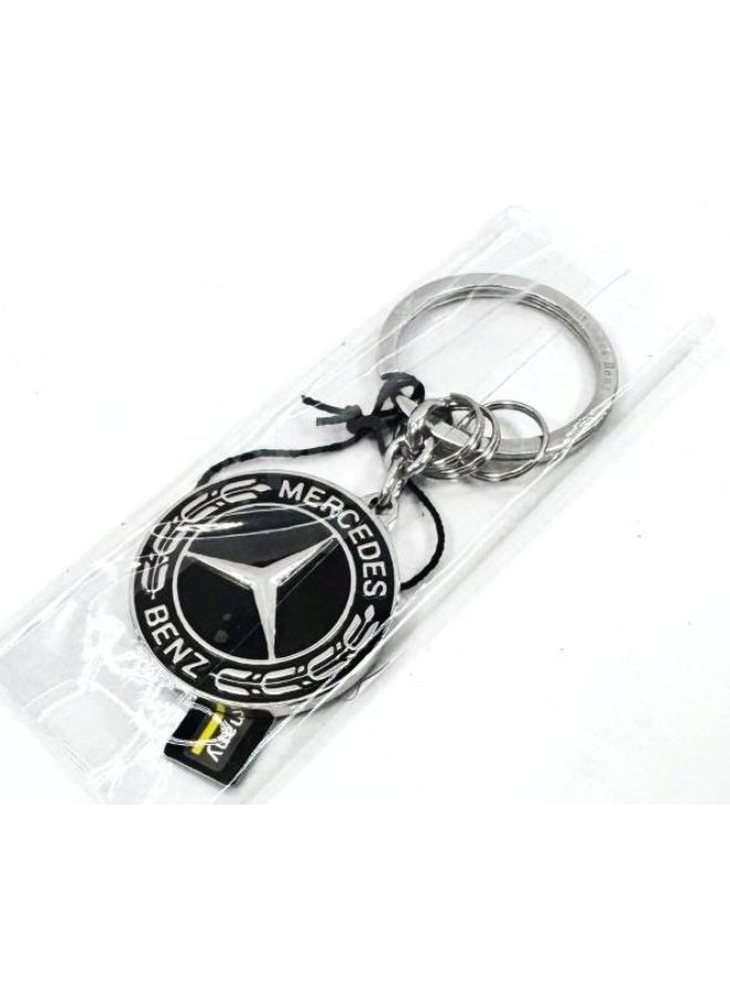 Mercedes-Benz Key ring, Untertürkheim, Black and Silver - Image 5