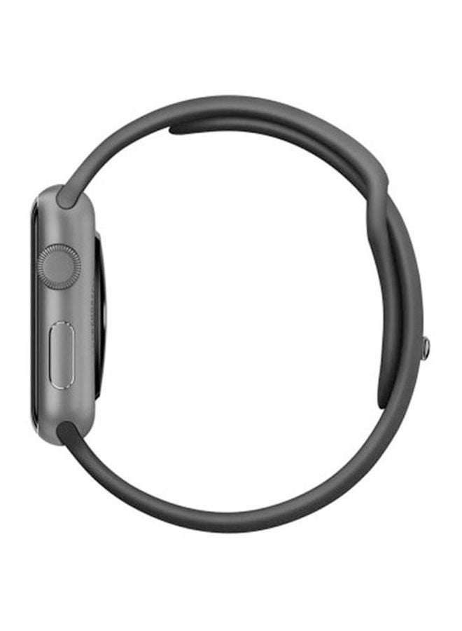 NIBEMINENT Silicone Replacement Band For Smart Watch Black - Image 4