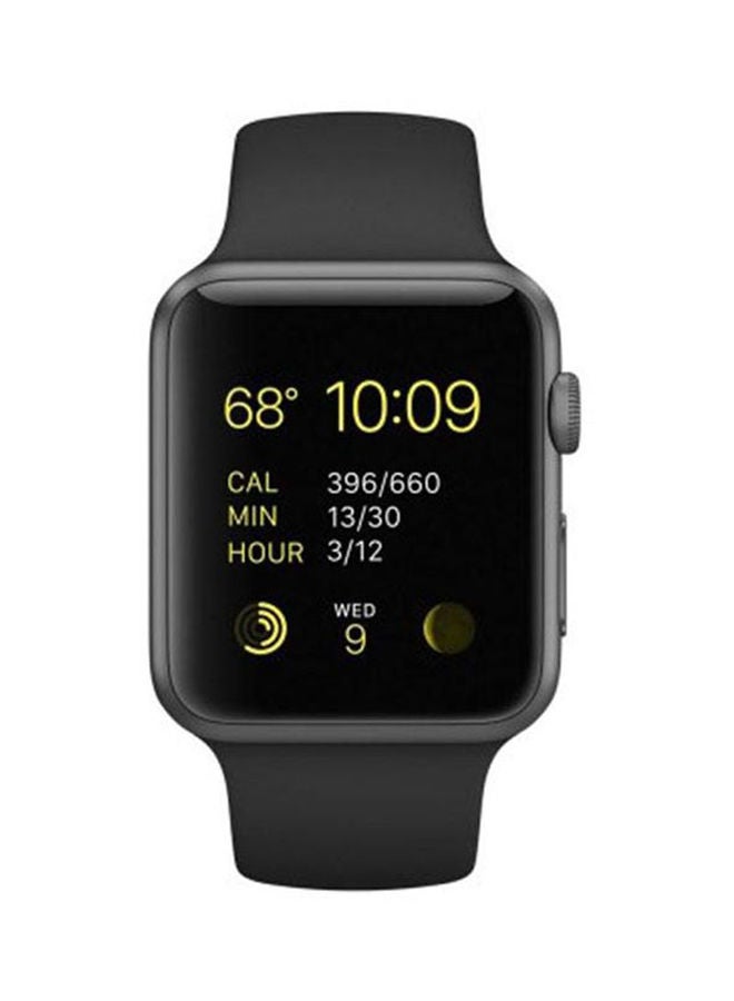 NIBEMINENT Silicone Replacement Band For Smart Watch Black - Image 5