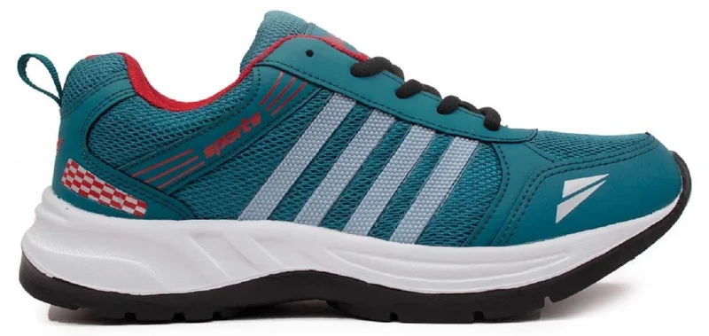 أسيان حذاء رياضي رجالي للجري باللون الأخضر الفيروزي