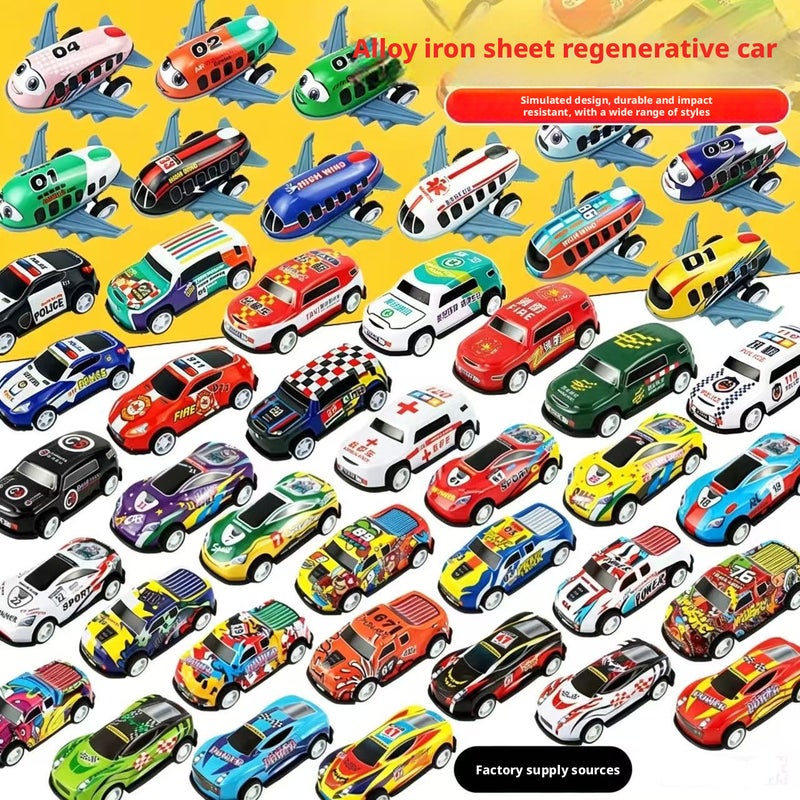 Mini Alloy Pull Back Racing Car Toy - Image 1