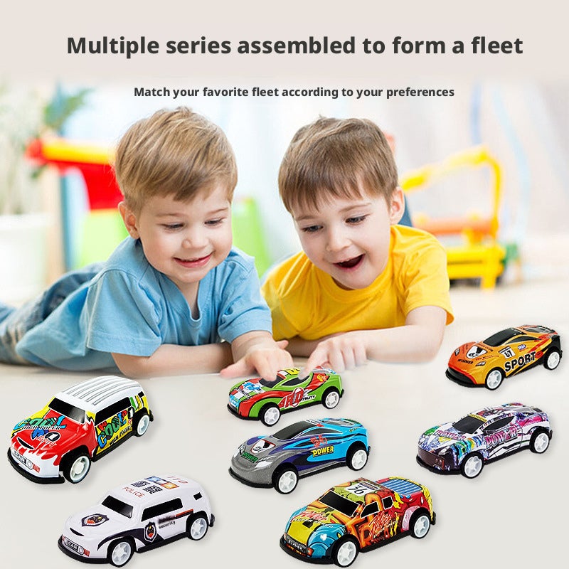 Mini Alloy Pull Back Racing Car Toy - Image 2