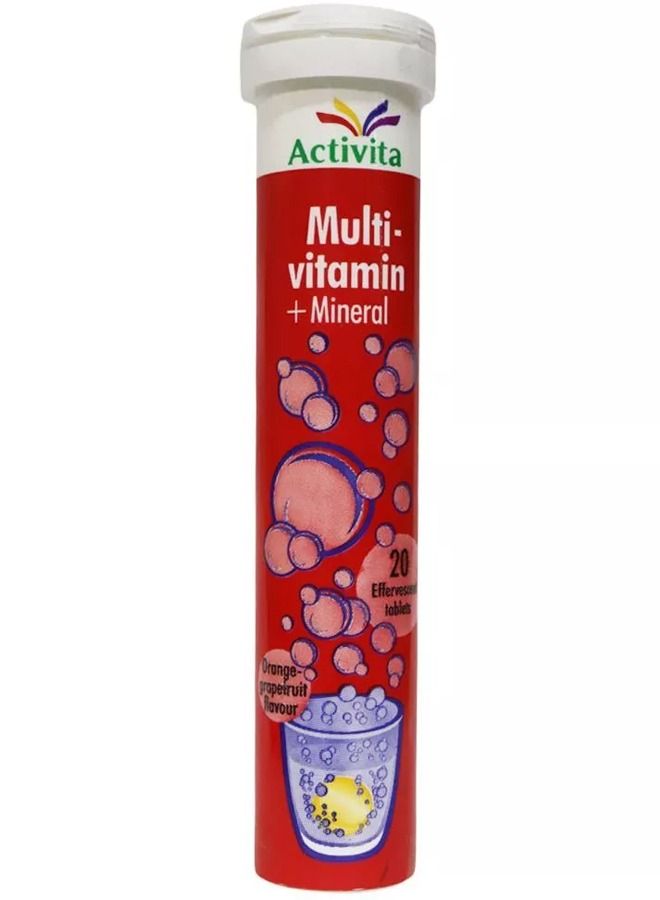 Activita Activita Multi-vitamin + Mineral Effervescent Tablets 20's ...
