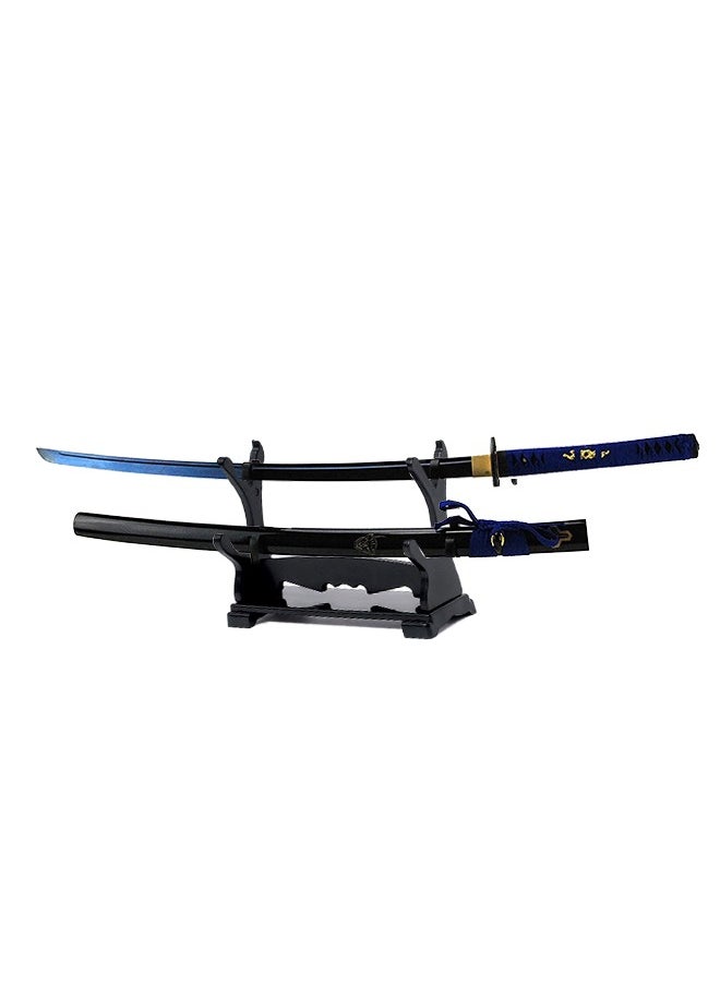 Realfrog 2 Piece Wooden Sword Display Stand, Samurai Sword Support Stand, Magic Wand Stand, Diy Display Stand,Plastic Display Stand, Game Anime Stand  - Image 3