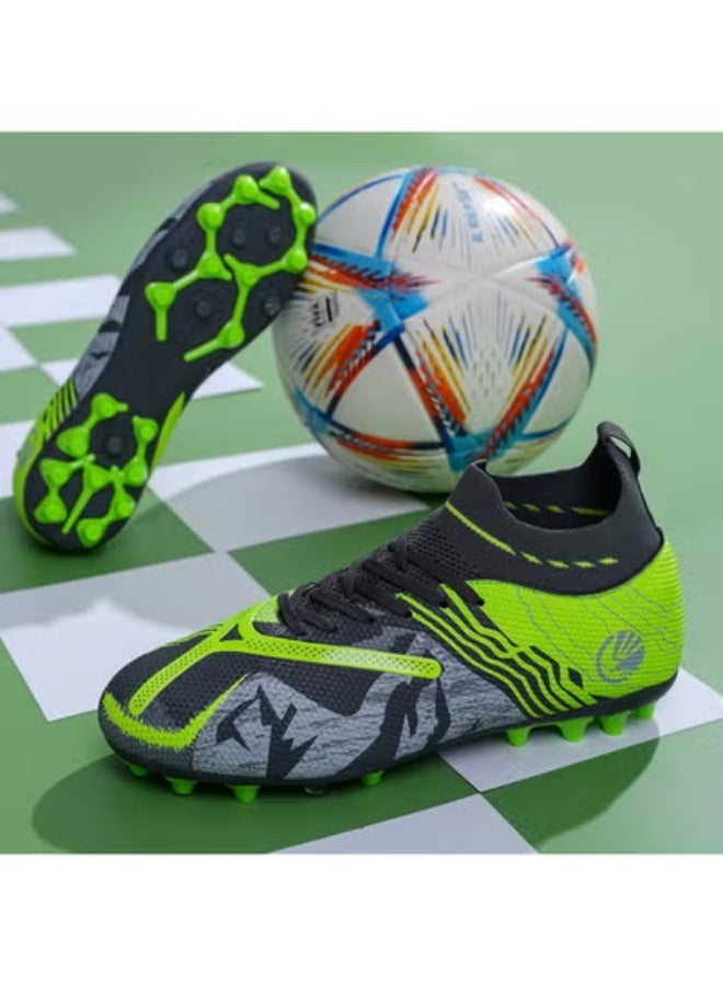 SKT Shiketro New Style Football Shoes High Top Grass Training Sports Shoes For Adults Men And Women - Image 2