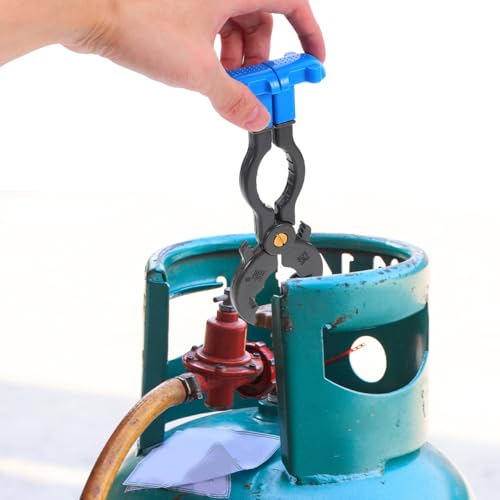 IWOWHERO Gas Tank Wrench 712 Inch Multifunction Valve Wrench Tool for Propane and Liquefied Gas Cylinders Tightening and Loosening Pressure Valves for Home and Industrial Use - Image 3