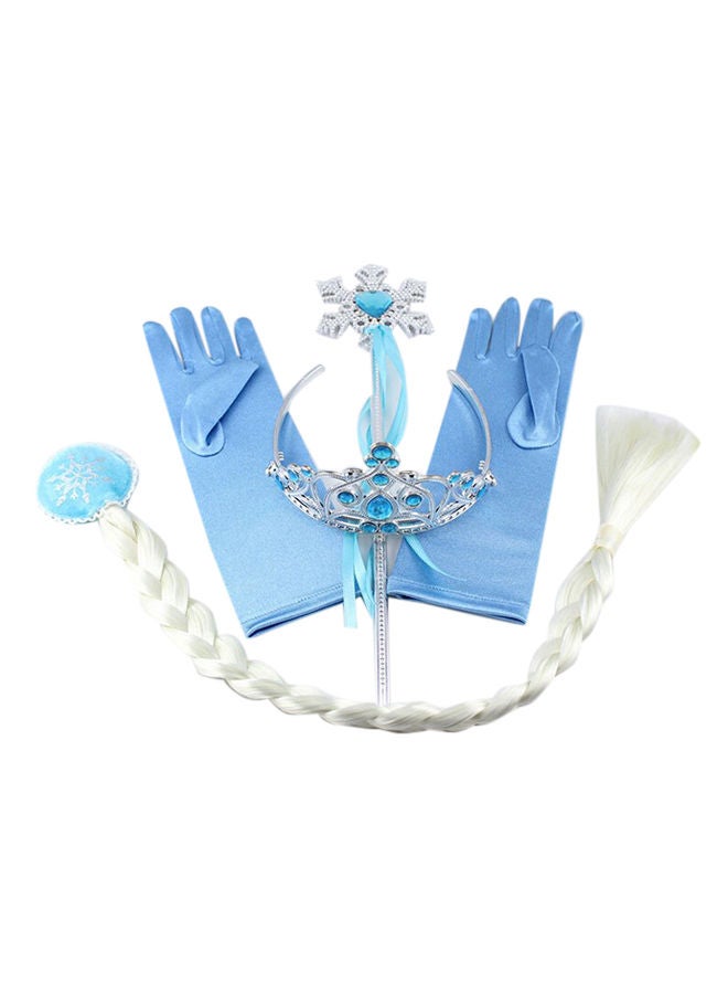 Princess Elsa and Anna Accessories Set 4 Pieces 57cm Kids Girls Birthday Gift Everyday Wear