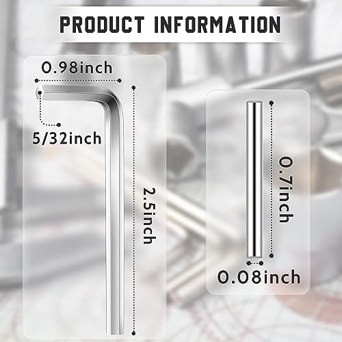 Hinge Outlet Spring Hinge Tension Pin Replacement Kit with Hex Wrench - 4 Pack - Image 2