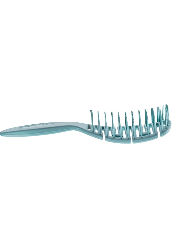 DOMPEL Silicone Detangling Brush for All Hair Types – Green - Image 2