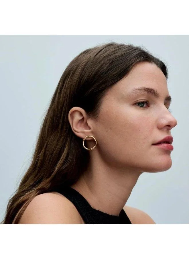 باندورا 14K Gold-Plated Stud Earrings