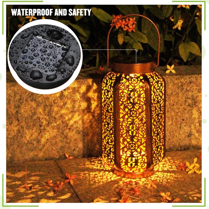 TOODOO 6 Pieces Solar Lights Replacement Top 7 Lumens Solar Lantern Parts LED Panel Lantern Lid Lights for Outdoor Hanging Lanterns Garden Patio Decor - Image 3