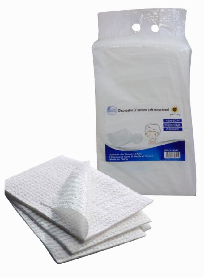 Elite HK Elite Beauty Disposable Hair Towel 50pcs 45X85CM CP-4041 (20packs/ctn) - Image 1