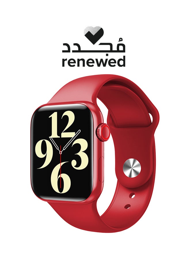 FitPro 160 mAh Renewed - Series 7 Smart Watch Red - Image 1