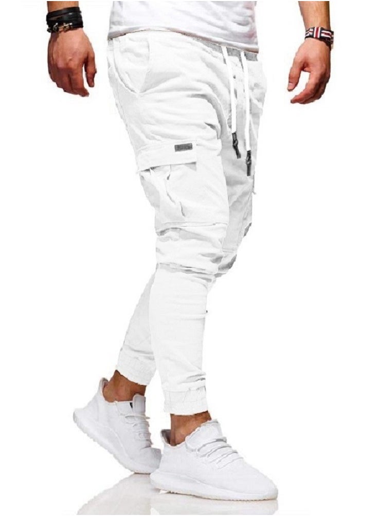 Generic - Men's Three-Dimensional Patch Pocket Elastic Sports Pant - Image 1