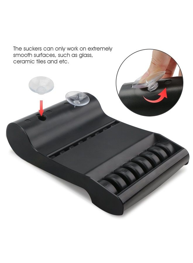 Segbeauty Hair Salon Shear Holder, Segbeauty Professional Hair Cutting Scissors Rack for Stylist, Salon Barber Shop Scissors Organizer for Hairdressers, Scissors Storage Tray Available for 6 Scissors - Image 4