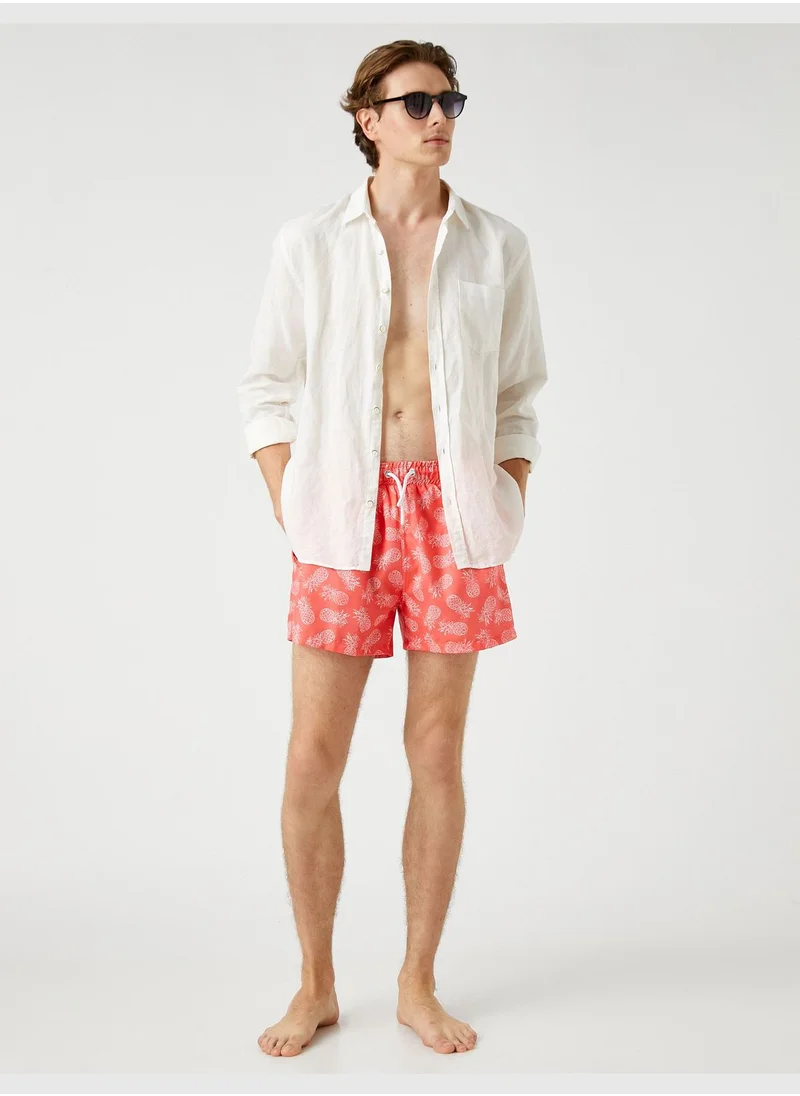 KOTON Printed Sea Shorts