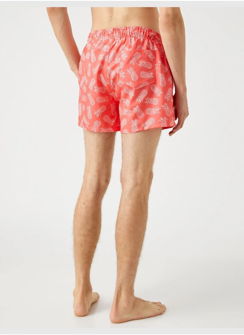 KOTON Printed Sea Shorts