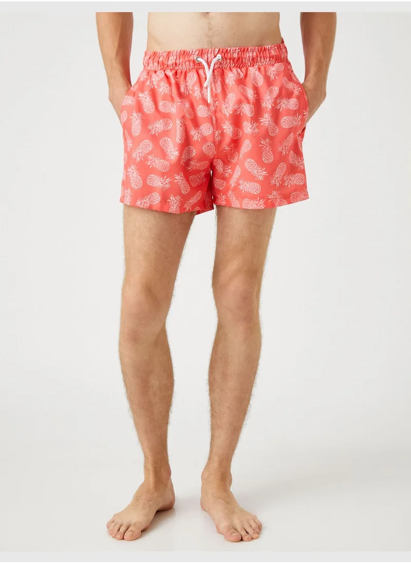 KOTON Printed Sea Shorts