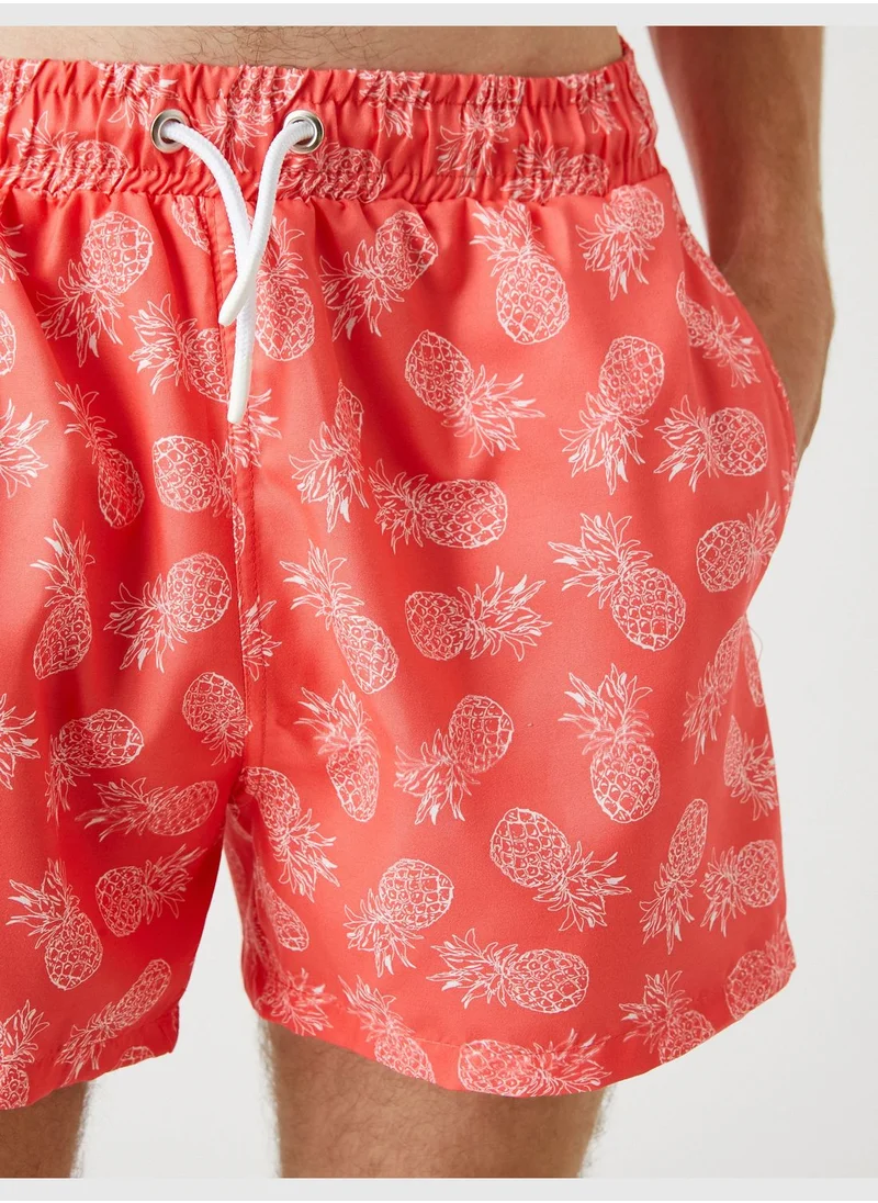 KOTON Printed Sea Shorts